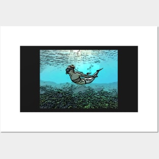 Snorkeling Posters and Art